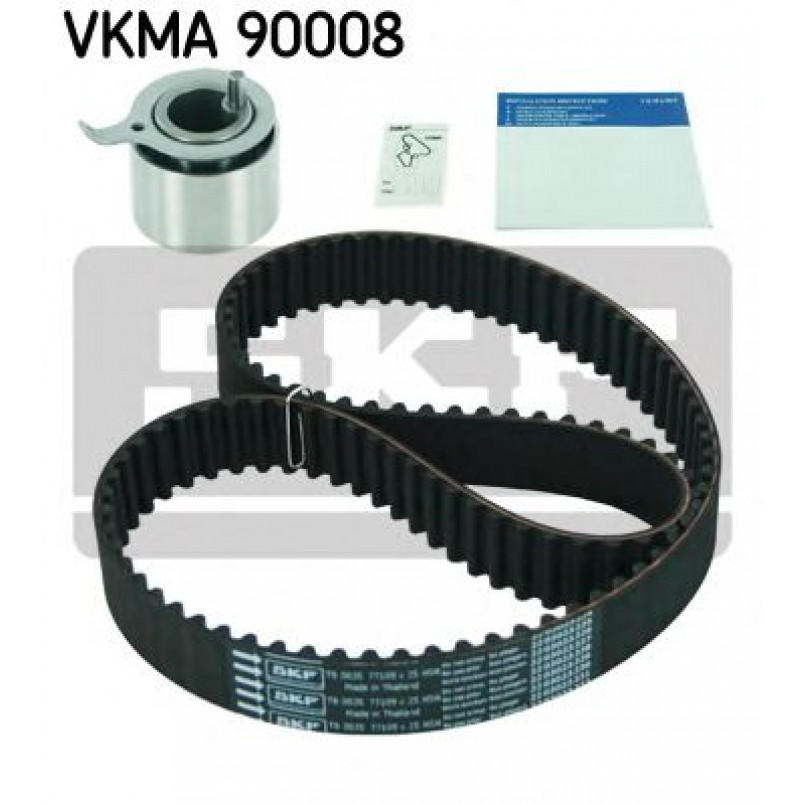 VKMA 90008 SKF Комплект (ремінь+ролики)